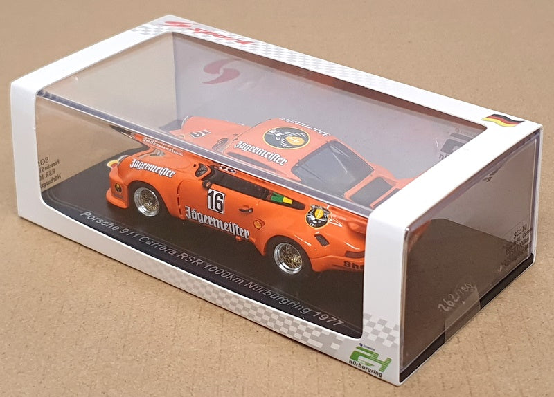 Spark 1/43 Scale SG510 - Porsche 911Carrera RSR #16 1000Km Nurburgring 1977