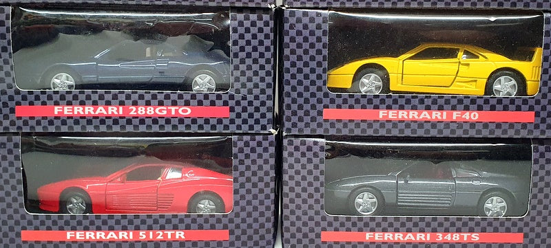 Collezione 1/43 Scale 00033 - Complete Set Of 8 Ferrari Models