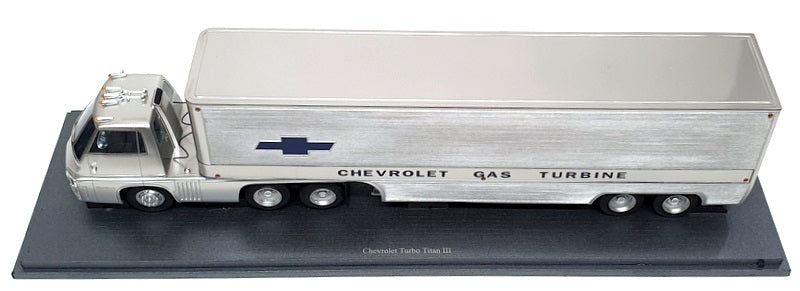 Autocult 1/43 Scale 11017 - 1966 Chevrolet Turbo Titan III USA - Silver Grey