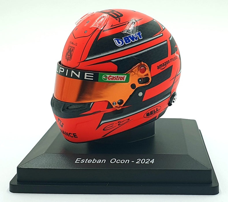 Spark Model 1/5 Scale 5HF138 - F1 BWT Alpine F1 Team Helmet Esteban Ocon 2024