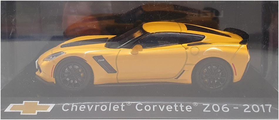 Altaya 1/43 Scale Diecast 151023M - 2017 Chevrolet Corvette - Yellow