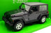 Welly NEX 1/24 Scale Diecast 22489HW-GRY - 2007 Jeep Wrangler - Dark Grey