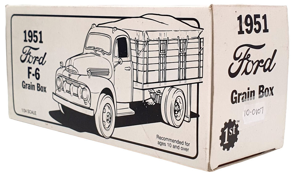 First Gear 1/34 Scale 10-0107 - 1951 Ford F-6 Grain Box "Great Lakes Hybrids"