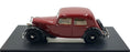 Cult 1/18 Scale Resin CML108-2 - 1935 Citroen Traction Avant 7cv - Maroon/Black