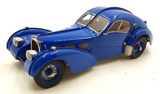 CMC 1/18 Scale Diecast M-083 Bugatti Typ 57 SC Atlantic Coupe 1938 - Blue