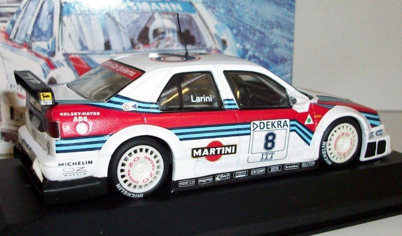 MINICHAMPS 1/43 SCALE - 430 950208 ALFA ROMEO 155 V6 TI PRESENTATION DTM 95