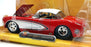 Jada - 1/24 Scale - 92346 1957 Chevrolet Corvette Red/White 10th Anniversary Ed