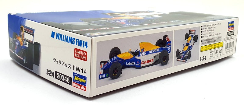 Hasegawa Kits 1/24 Scale 20346 - Williams FW14 Renault #5