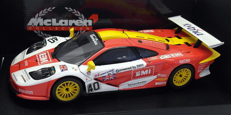 UT Models 1/18 Scale Diecast 39820 - McLaren F1 GTR Le Mans EMI 1998