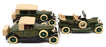 Lledo Diecast LLRR3 - Set Of 3 Rolls Royce Model Cars - Green