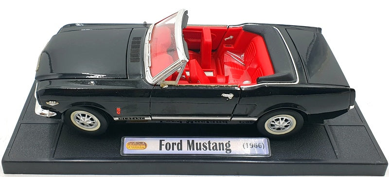 Carmania 1/18 Scale Diecast 05068 - Ford Mustang 1966 - Black