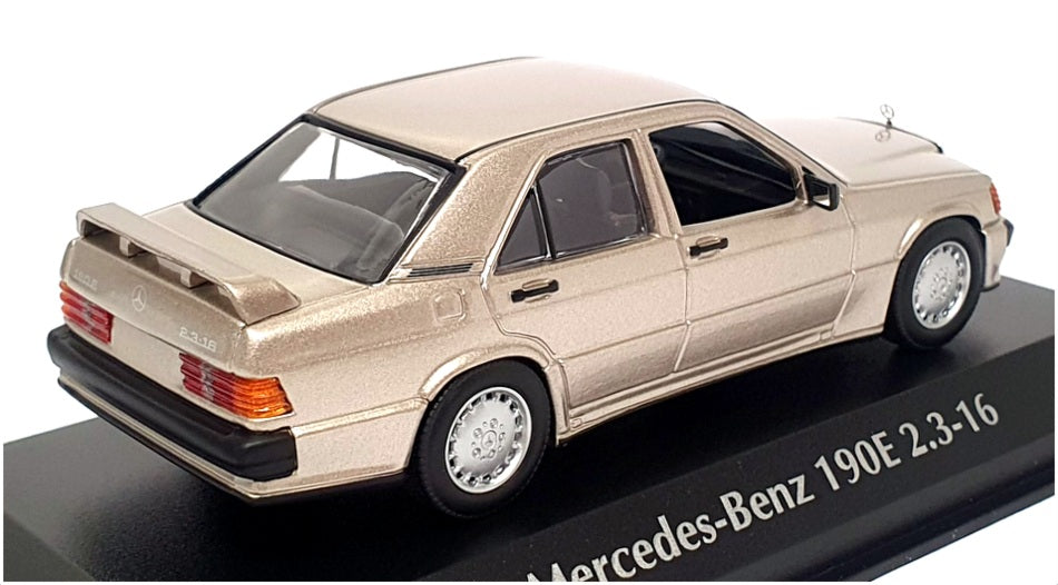 Maxichamps 1/43 Scale 940 035600 - 1984 Mercedes Benz 190E 2.3-16 - Met Gold