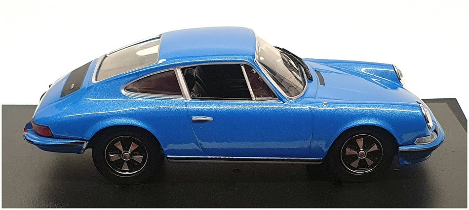 Atlas Editions 1/43 Scale 4 656 120 - 1973 Porsche 911 2.4 - Met Blue