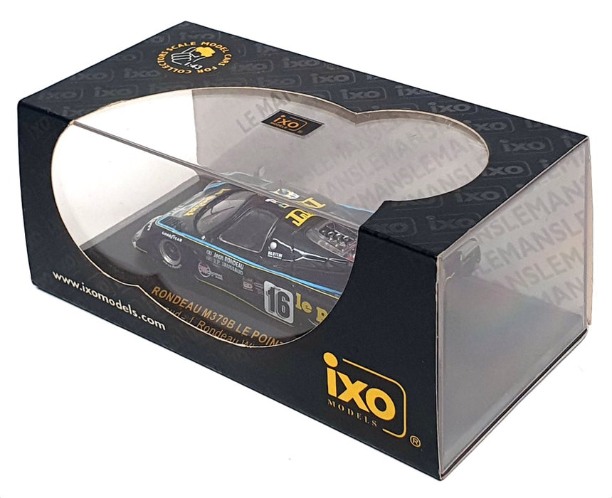 Ixo 1/43 Scale LMC018 - Rondeau M379B Le Point ITT #16 Winner Le Mans 1980