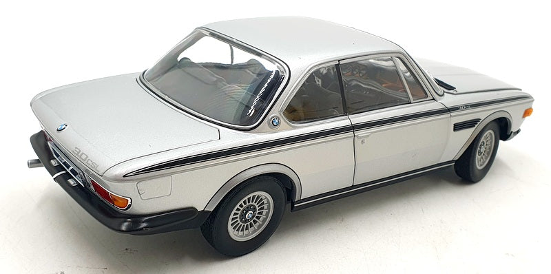 Minichamps 1/18 Scale Diecast DC141124N - BMW 3.0 CSL - Silver