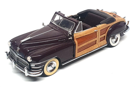 Danbury Mint 1/24 Scale DMCHR48 - 1948 Chrysler Town & Country - Brown