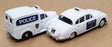 Corgi 1/43 Scale 97697 Leicestershire Police Set Morris Van & Jaguar Mk2 - White