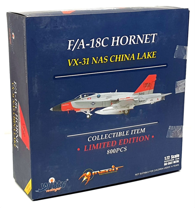 Witty Wings 1/72 Scale WTW-72-026-008 - F/A-18C Hornet VX-31 Nas China Lake