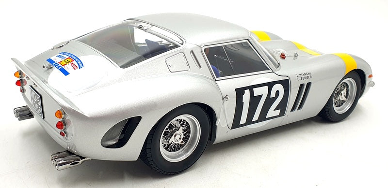 KK Scale 1/12 Scale KKDC120124 - Ferrari 250 GTO #172 L.Bianchi - Silver