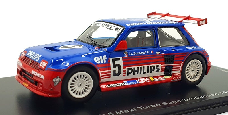 Spark 1/43 Scale SF054 - Renault 5 Maxi Turbo #5 Superprduction 1987