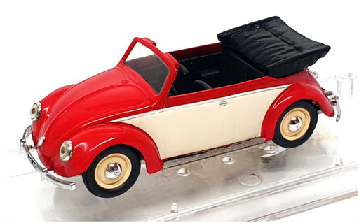 Vitesse 1/43 Scale 410 - 1949 Volkswagen Open Cabriolet - Red/White