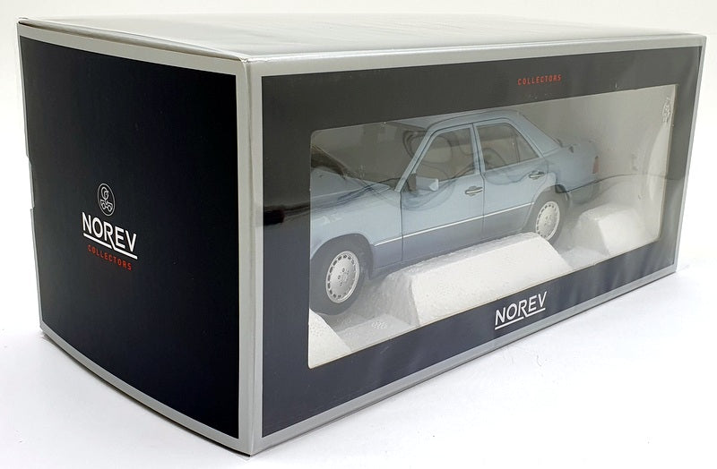 Norev 1/18 scale Diecast 183945 - Mercedes Benz 230 E 1990 - Lt Blue Met.