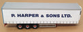 Corgi 1/50 Scale CC15006 - R. Harper & Sons Ltd. Fridge Curtainside TRAILER ONLY