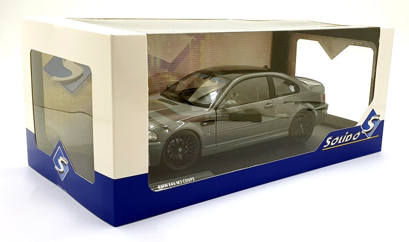 Solido 1/18 Scale S1806508 - BMW E46 M3 Coupe Streetfighters 2000 - Nardo Grey