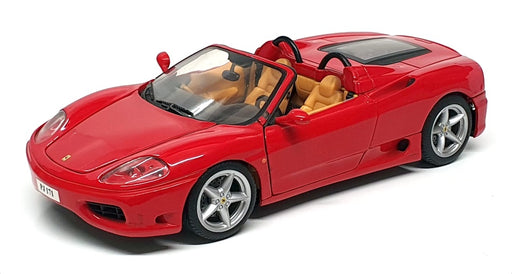 Hot Wheels 1/18 Scale Diecast 10124R - Ferrari 360 Spider - Red