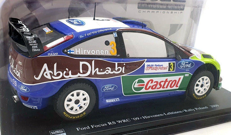 Hachette 1/24 Scale G113U016 - Ford Focus RS WRC 09 Poland 2009 Hirvonen