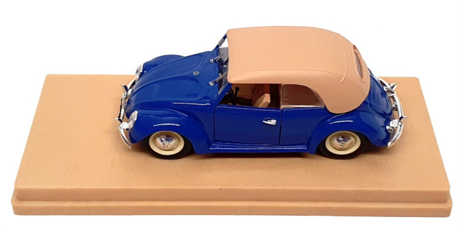 Rio Models 1/43 Scale Diecast 93 - 1949 Volkswagen Kafer Beetle - Blue/Beige