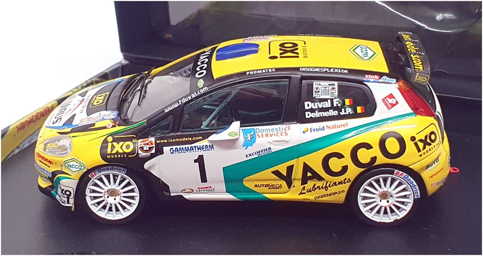 Ixo 1/43 Scale RAM284 - Fiat Punto S2000 #1 Winner Rally Condroz 2007