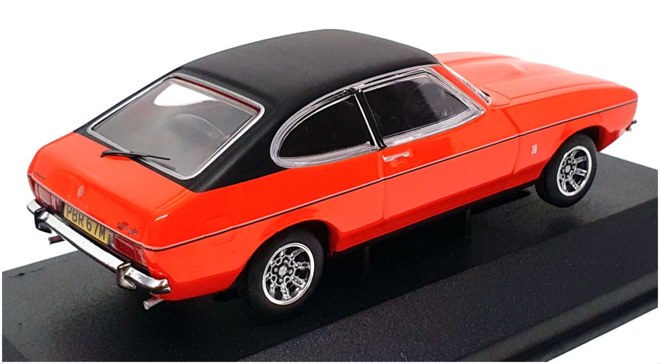 Vanguards 1/43 Scale VA15401 - Ford Capri Mk2 3L Ghia Automatic - Sebring Red