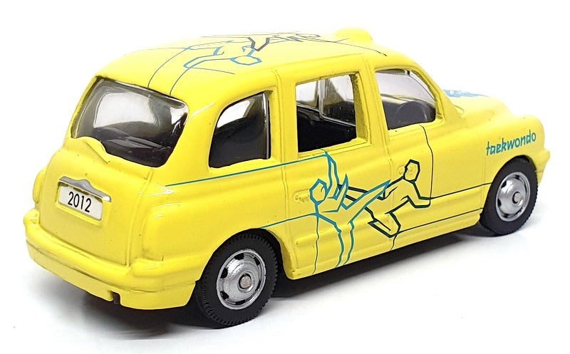 Corgi 1/64 Scale #30 Taekwondo - LTI TX1 Taxi London Olympics 2012 - Yellow