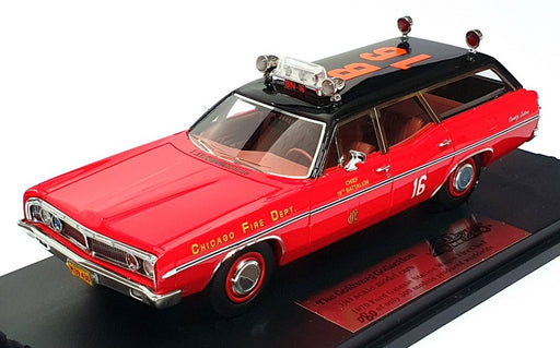 Goldvarg 1/43 Scale GC-055D - 1970 Ford Galaxie Station Wagon Fire Chief