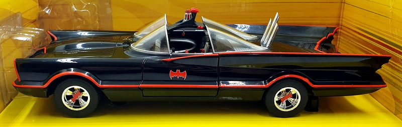 Hot Wheels 1/18 Scale Diecast L2090 - 1966 TV Series Batmobile - Black