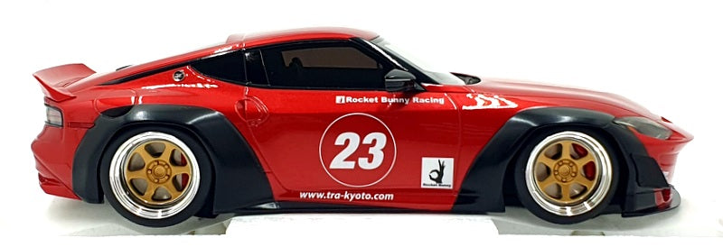 Top Speed 1/18 Scale TS0514 - Nissan Fairlady Z RZ34 Pandem Passion Red #23 RHD