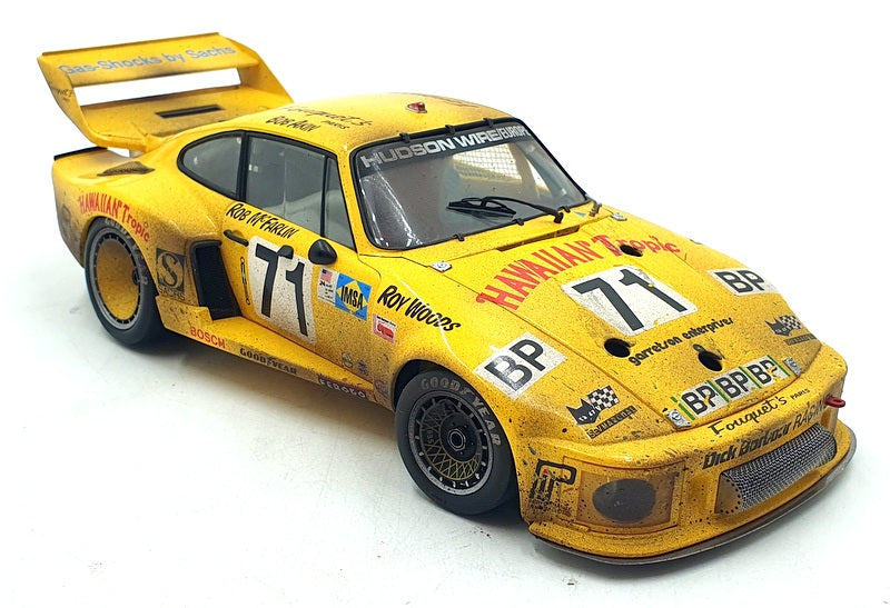 Exoto 1/18 Scale Diecast RLG19108FLP - 1976-79 Porsche 935 Turbo Le Mans #71