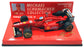 Minichamps 1/43 Scale 510964321 - F1 Ferrari F 310/2 #1 Schumacher - Red