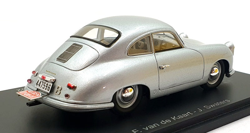 Spark 1/43 Scale S6130 - 1952 Porsche 356 Rally Monte-Carlo - Silver