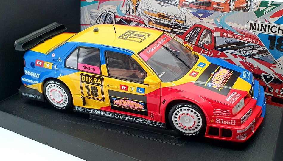 Minichamps 1/18 Scale 180 940218 - Alfa Romeo 155 V6 TI DTM 1994 - #18 Nissen