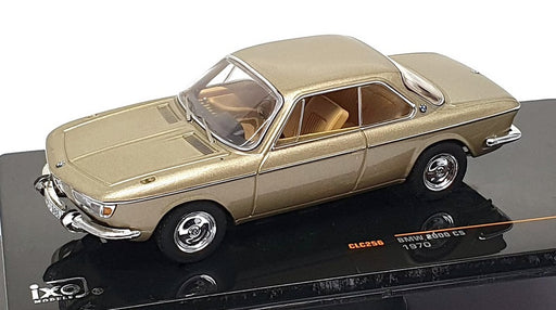 Ixo Models 1/43 Scale CLC256 - 1970 BMW 2000 CS - Met. Champagne