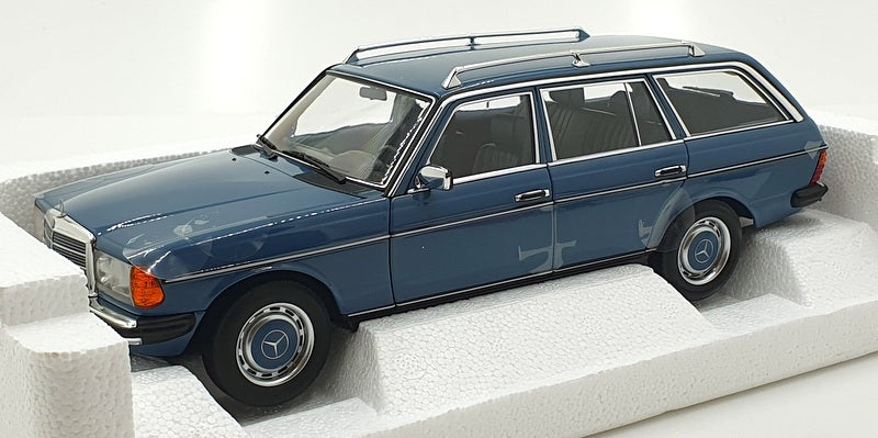 Norev 1/18 Scale Diecast 183737 - 1980 Mercedes-Benz 200T - Blue