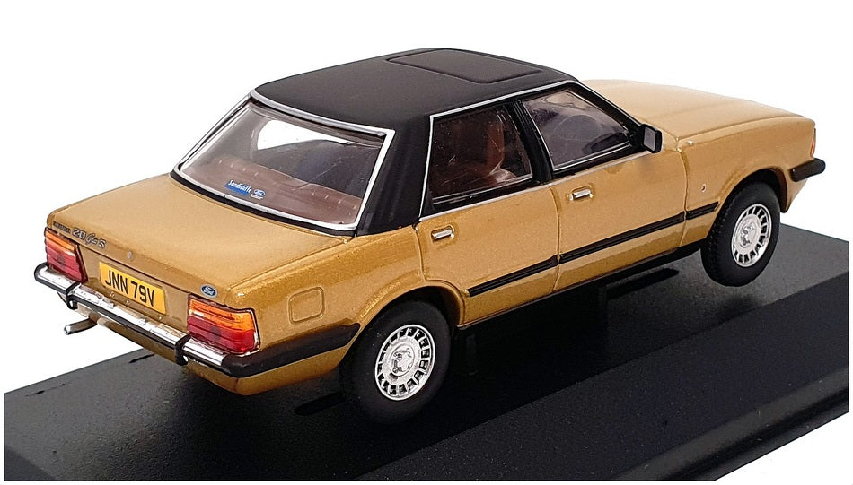 Vanguards 1/43 Scale VA15004 - Ford Cortina Mk5 2.0 Ghia S - Solar Gold