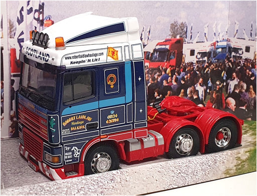 Corgi 1/50 Scale CC13220 - DAF XF Space Cab Truck - Robert Laidlaw