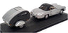 Cararama 1/43 Scale 001470 - Mercedes Benz 190SL S/Top & Caravan - Silver/Black