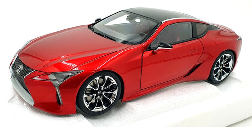 Autoart 1/18 Scale Diecast 78873 - Lexus LC500 - Met Red/ Dark Rose Interior 