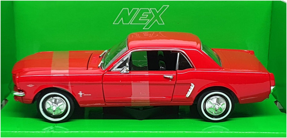 Welly NEX 1/24 Scale 22451W - 1964 ½ Ford Mustang Coupe - Red