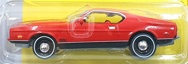 Johnny Lightning 1/64 Scale JLPC002 - 1971 Ford Mustang Mach 1 - 007 Red