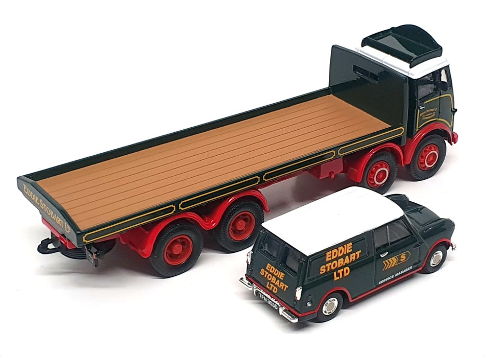 Corgi 1/43 & 1/50 Scale 31701 - Foden 8W Rigid Truck & Mini Van (E. Stobart)